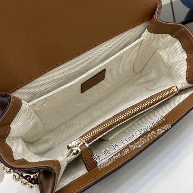 Gucci專櫃古馳最新款2025春夏Go系列鏈條肩背包 jh2982型號：826761
